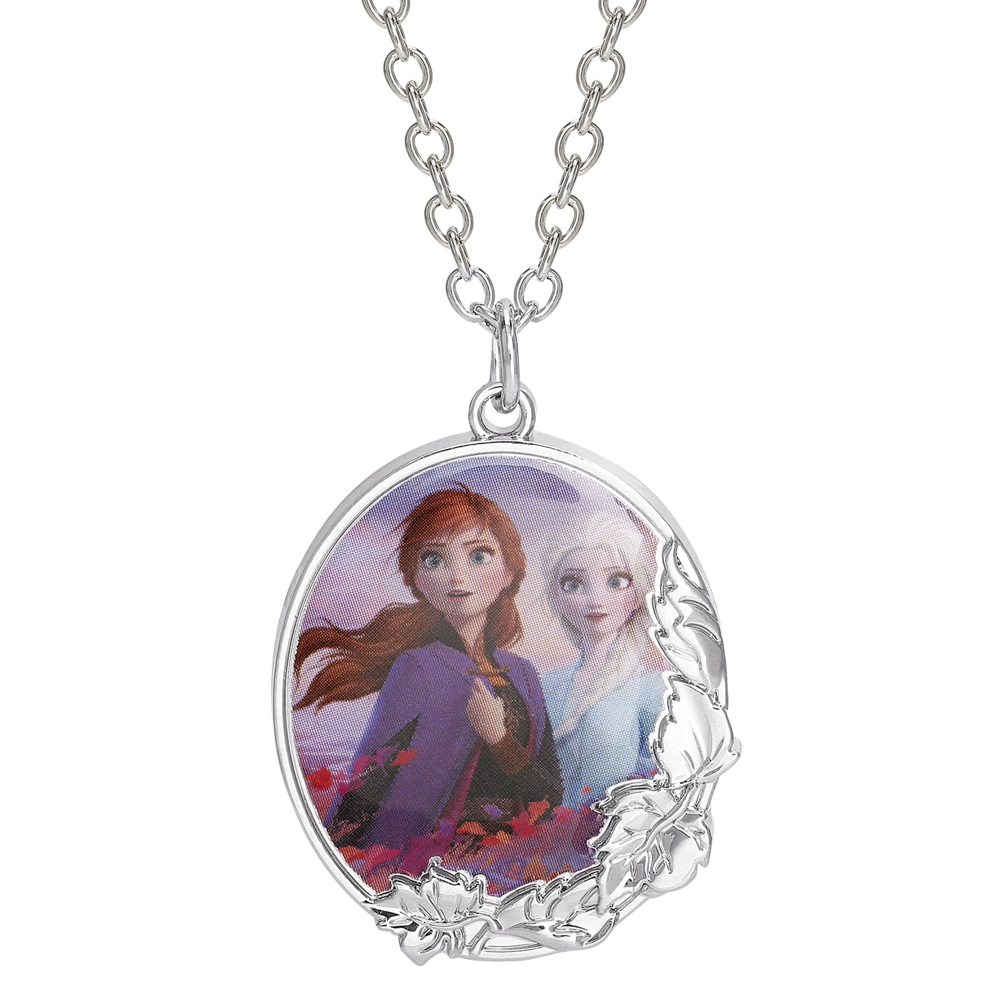 Disney Disney Frozen 2 Sisters Elsa and Anna Charm Pendant Necklace