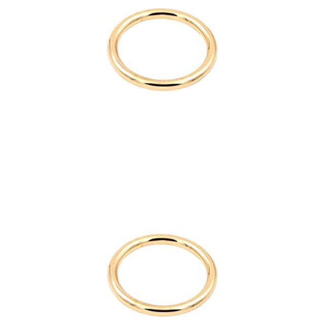 Ounissouiy 10 Pieces 3cm Keys Rings Alloy DIY Professional Accessories Handicraft Circle Handmade Keyring Reusable Organization Type1 NO1