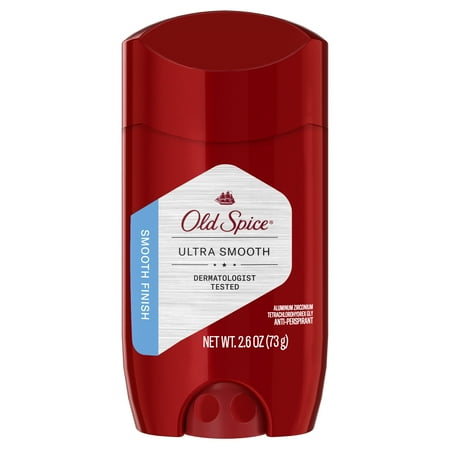 Old Spice Ultra Smooth Invisible Solid, Smooth Finish, 2.6 Oz.