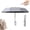 gray, variant on Creative Ring Buckle Windproof Reinforced Umbrella,Portable Compact Rain and Sun Parasol,Automatic Folding Design