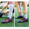 thumbnail image 1 of Zapatos de fútbol para adultos Zapatos de fútbol unisex de malla Accesorios para exteriores (40 Púrpura) Wdftyju Tenis De Mujer Tenis De Hombre, 1 of 5