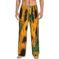 thumbnail image 2 of Lsque Sunflowers 7 Print Men's Pajama Pants, Lounge Pant - Comfortable Home Wear,Elastic Waistband, Stylish Design-Large, 2 of 9