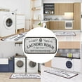 thumbnail image 2 of Laundry Area Rug Non Door Mat Durable Entrance Rug Kitchen Flooring Laundry Room Bathroom Hallway Entrance Rug Carpet Home Decor, 2 of 7