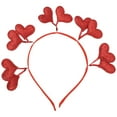 thumbnail image 1 of KAKOWELY Diademas para San Valentín Diademas en forma de corazón Diadema Bopper de San Valentín, 1 of 4