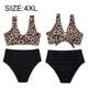 thumbnail image 2 of Traje de baño de verano con nudo de leopardo sexy para mujer de gran tamaño, 2 of 7