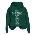 thumbnail image 2 of Christian Hoodies for Women 2025 Fall Winter Long Sleeve Cross Graphic Hooded Sweatshirt Pullover Tops, 2 of 4