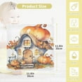 thumbnail image 2 of Dreamtimes 5 PCS Funny Pumpkin Autumn House Baby Muslin Washcloths, Watercolor Face Towel Burp Cloths Ultrasoft Absorbent Cotton Bath Wipes Towels for Newborn Boys Girls, 2 of 7