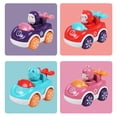 thumbnail image 4 of Coches De Juguete Push And Go Para Bebés, Niños, Animales De Dibujos Animados, Coches De Juguete, Regalo De Cumpleaños, No Necesita Batería 4 Uds. Yuarrent FN005756-00, 4 of 6