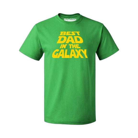 P&B Best Dad In The Galaxy Men's T-shirt, Green, 3XL