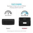 thumbnail image 5 of Tenergy TN477U 8 Bay Fast Charger + 4pcs 1.2 Volts AA and 4pcs 1.2 Volts AAA Rechargeable Batteries, 5 of 5
