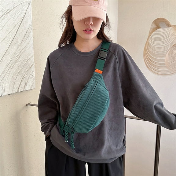 JingChun Clearance Under $2.00 Business Chest Bag for Men Women Casual Crossbody Sling Pack Versatile Fitness Cycling Front Bag Outdoor Travel Convenient Shoulder Bag