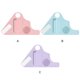 thumbnail image 4 of Guardurnaity Correa de mano de silicona para maquillaje con orificios de almacenamiento integrados para brochas y almohadilla texturizada para Ayudas para vestirse con gancho de botón violeta, 4 of 6