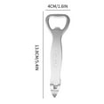thumbnail image 2 of Stainless Steel Bottle Opener for Beer Kitchen Bar Accessory Camping Travel Gift, 2 of 2