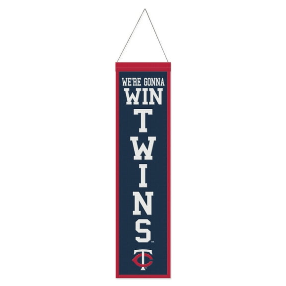 WinCraft Minnesota Twins 8" x 32" Slogan Wool Banner