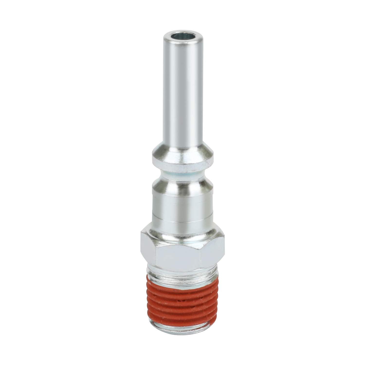 WYNNsky 1/4'' Industrial T Type Zinc-Plated Plug 1/4'' FNPT,Air Quick Plug Set