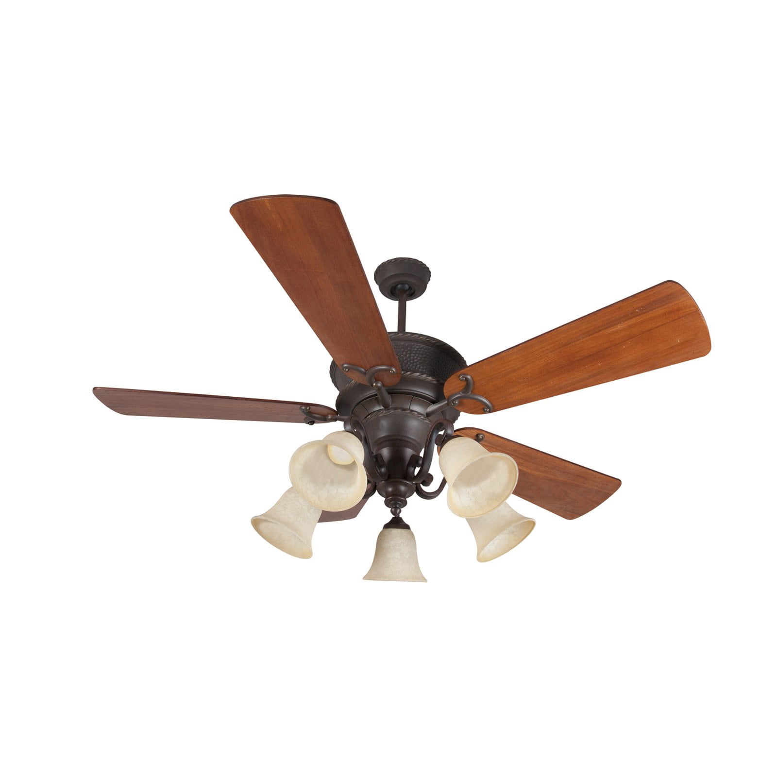 Craftmade Riata 54 In Indoor Ceiling Fan With 5 Lights Walmart Com Walmart Com