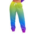 thumbnail image 4 of ICHUANYI Clearance Women's Two Piece Outfits Long Sleeve Round Neck Sweatsuit With Jogger Pants Lounge Sets With Pockets ICHUANYI "ICHUANYI", 4 of 7