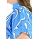 thumbnail image 3 of Blusa fresca con moño Roman fashion /Tallas Extras, 1819 (Azul) azul 38, 3 of 5