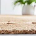 thumbnail image 4 of SAFAVIEH Natural Fiber Charmaine Geometric Area Rug, Natural, 4' x 4' Round, 4 of 8