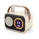thumbnail image 1 of Bocina Karaoke Infantil Portátil Con 2 Micrófonos Malubero Beige, 1 of 5