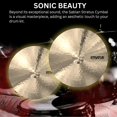 thumbnail image 4 of Platillos Hi-Hat Sabian Stratus de aleación de bronce B20 de 14 pulgadas (par), 4 of 7