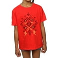 thumbnail image 3 of Harry Potter Girls Christmas Fair Isle Cotton T-Shirt, 3 of 5