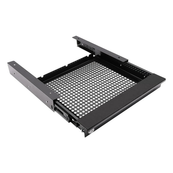 Wildnix Sturdy Under Desk Mounted Pull-Out Drawer, Non-Toxic, Rust-Resistant, and Space-Saving Organizer for a Neat and Tidy Desktop
