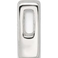 thumbnail image 2 of Sterling Silver E-Coated Letter H Slide Charm(Length 7.35) - Jbsp, 2 of 5