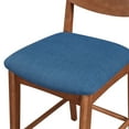 thumbnail image 6 of Better Homes & Gardens Greyson Counter-Height Stools, Blue Fabric Seat, Set of 2, 6 of 13