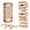 Natural, variant on Fugocen 60PCS Toppling Colorful Tower Building Blocks Balancing Puzzles with Dice