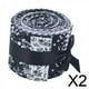 thumbnail image 1 of 2 X 20 Piezas De 2,4 Pulgadas De Rollo De Gelatina Floral De Algodón Para Manualidades, Enrollable Para Coser, Bricolaje, Negro, 1 of 8