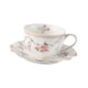 thumbnail image 4 of Juego de tazas y platillos para café, multiusos, con diseño único de flores, para beber té Platillo en forma de onda, 4 of 9