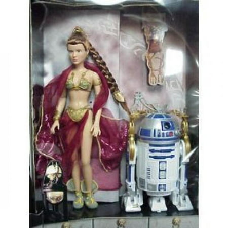 Princess Leia Organa & R2-D2 as Jabbas Prisoners. 