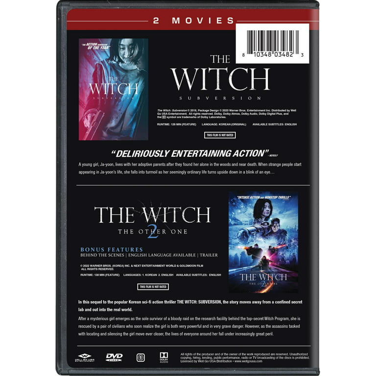 The Witch 2-Movie Collection (Walmart Exclusive) (The Witch: Part 1 - The  Subversion / The Witch: Part 2 - The Other One) (DVD)