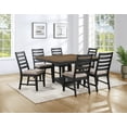 thumbnail image 5 of Steve Silver Transitional Fabric Upholstered Harington Side Chair, Set of 2, Oatmeal, 5 of 8