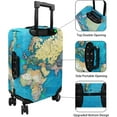 thumbnail image 3 of Luggage Cover Approved Travel Suitcase Protector World Map Elastic Washable Baggage Covers for 29-32 inch Luggage (XL), 3 of 6