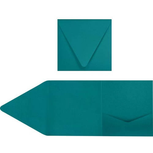 6" x 6" Pocket Invitations