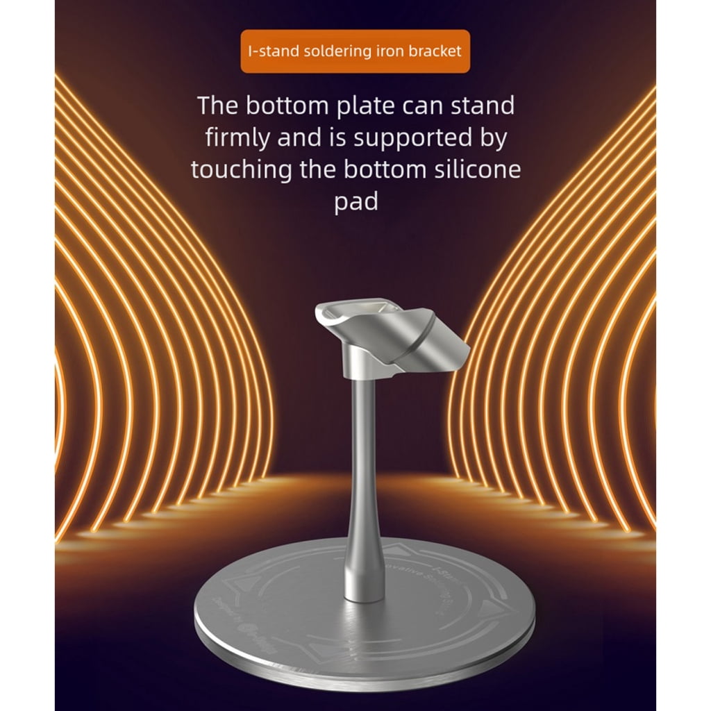 Heavy Duty Soldering Iron Stand With Slip Base Construction For Workshop And Outdoor Use
