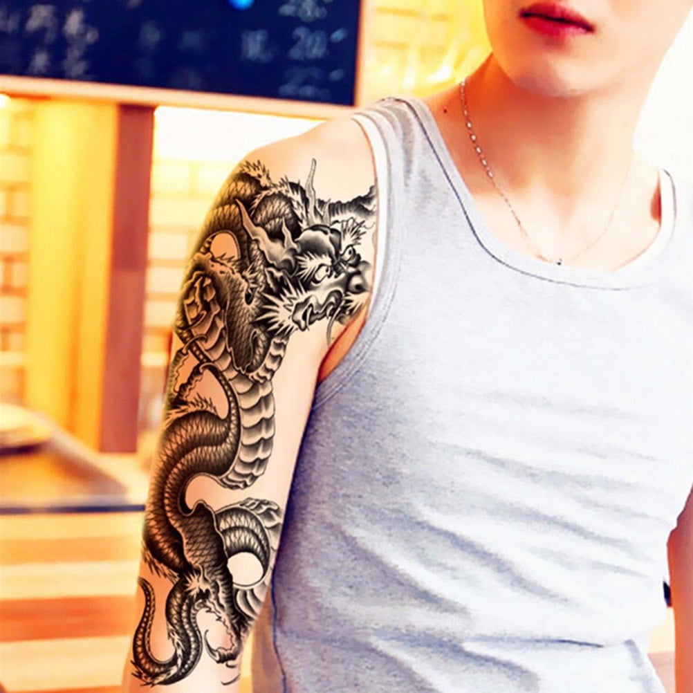 70 Fiery Dragon Arm Tattoo Designs for Men [2023 Guide]