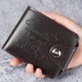 thumbnail image 1 of Tonnylam Men's Skull Embossed Buckle Wallet Youth Multifunctional Card Holder Wallet, 1 of 6
