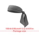 thumbnail image 3 of Sonducket Diadema deportiva de moda, bandas para el sudor traseras ajustables, accesorios de estilo atlético Multicolor de secado rápido para tenis y Accesorio para el cabello Gris oscuro, 3 of 6