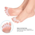 thumbnail image 3 of Senjay Toe Separator, Air Holes Design Toe Finger Straightener, For Foot Care Correction Men & Women, 3 of 8