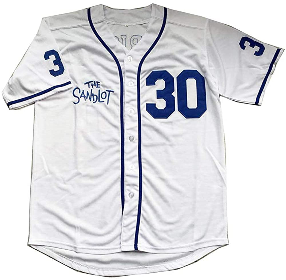 Your Team Personalized Baseball Jersey The Sandlot Stitched Mens Gray Jersey