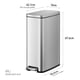 thumbnail image 2 of Bote de Basura EKO Stella Slim 45L Acero Inoxidable, 2 of 6