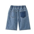 thumbnail image 7 of Boys Jean Shorts Slim Fit Baggy Cargo Jean Shorts Boys Fashion Boys Jeans Size 5-6 Years, 7 of 7