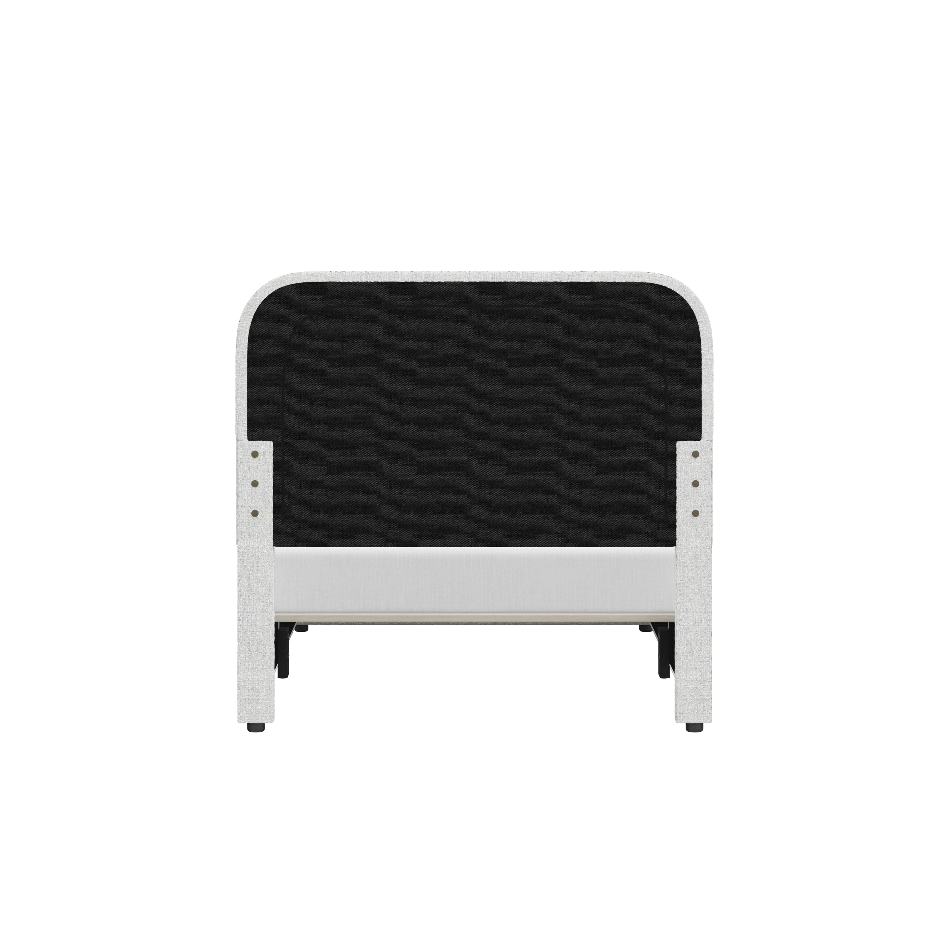 Better Homes & Gardens Juliet Twin Boucle Platform Bed, Ivory