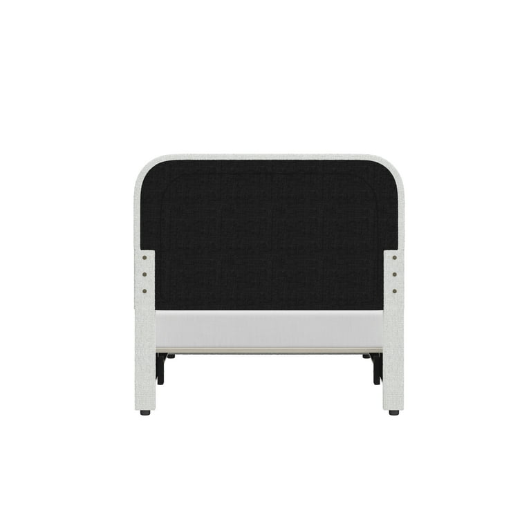 Better Homes & Gardens Juliet Queen Boucle Platform Bed, Ivory