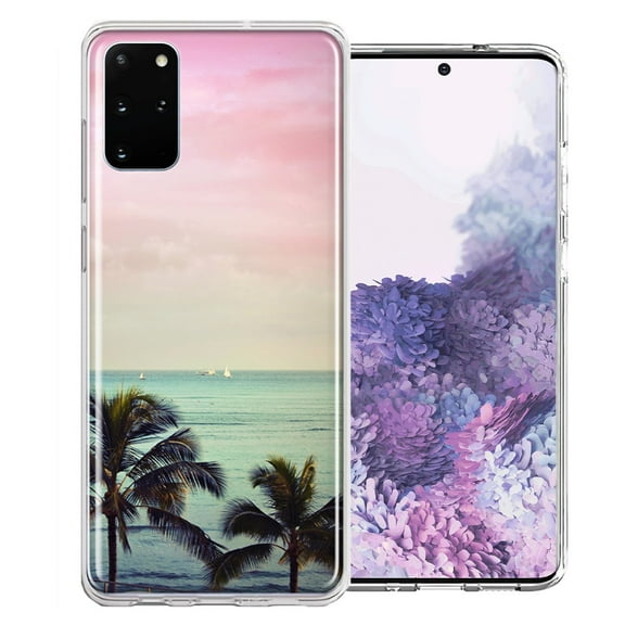 MUNDAZE For Samsung Galaxy S20 Vacation Dreaming Design Double Layer Phone Case Cover