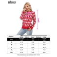 thumbnail image 5 of Yesfashion Family Christmas Sweater Reindeer Snowflake Pattern Crew Neck Holiday Pullover Knitwear, 5 of 5