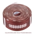thumbnail image 2 of HONMEET Red Football Pattern Ribbon Roll for Crafts, 450cm x 2.2cm, Perfect for Sports-Themed Decorations and Wrapping, 2 of 8
